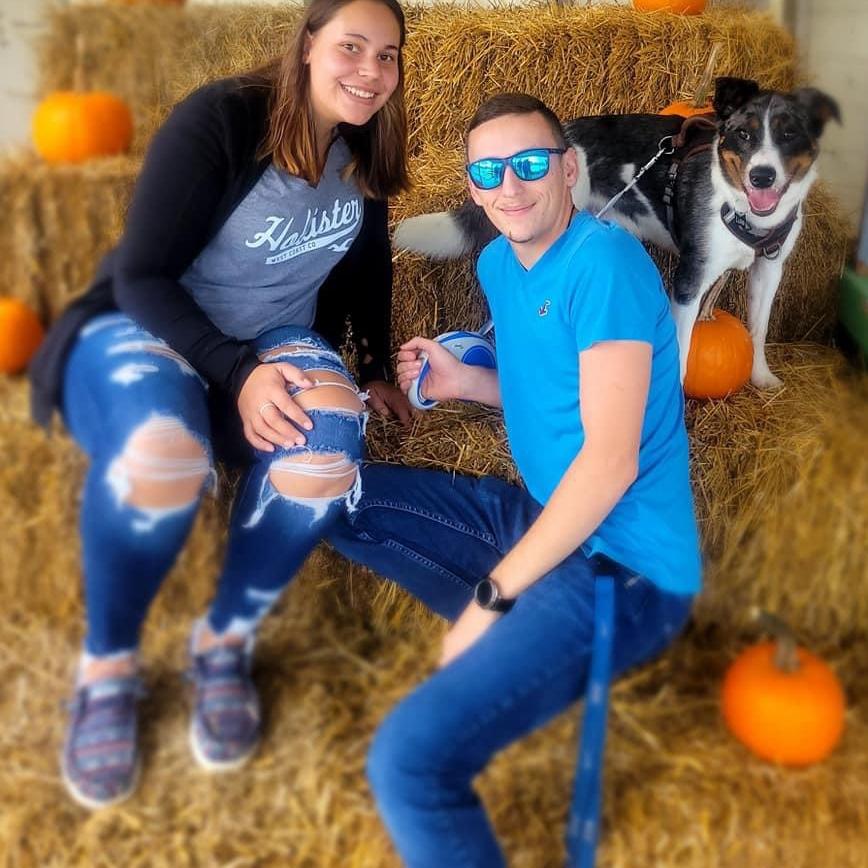 First pumpkin patch together!