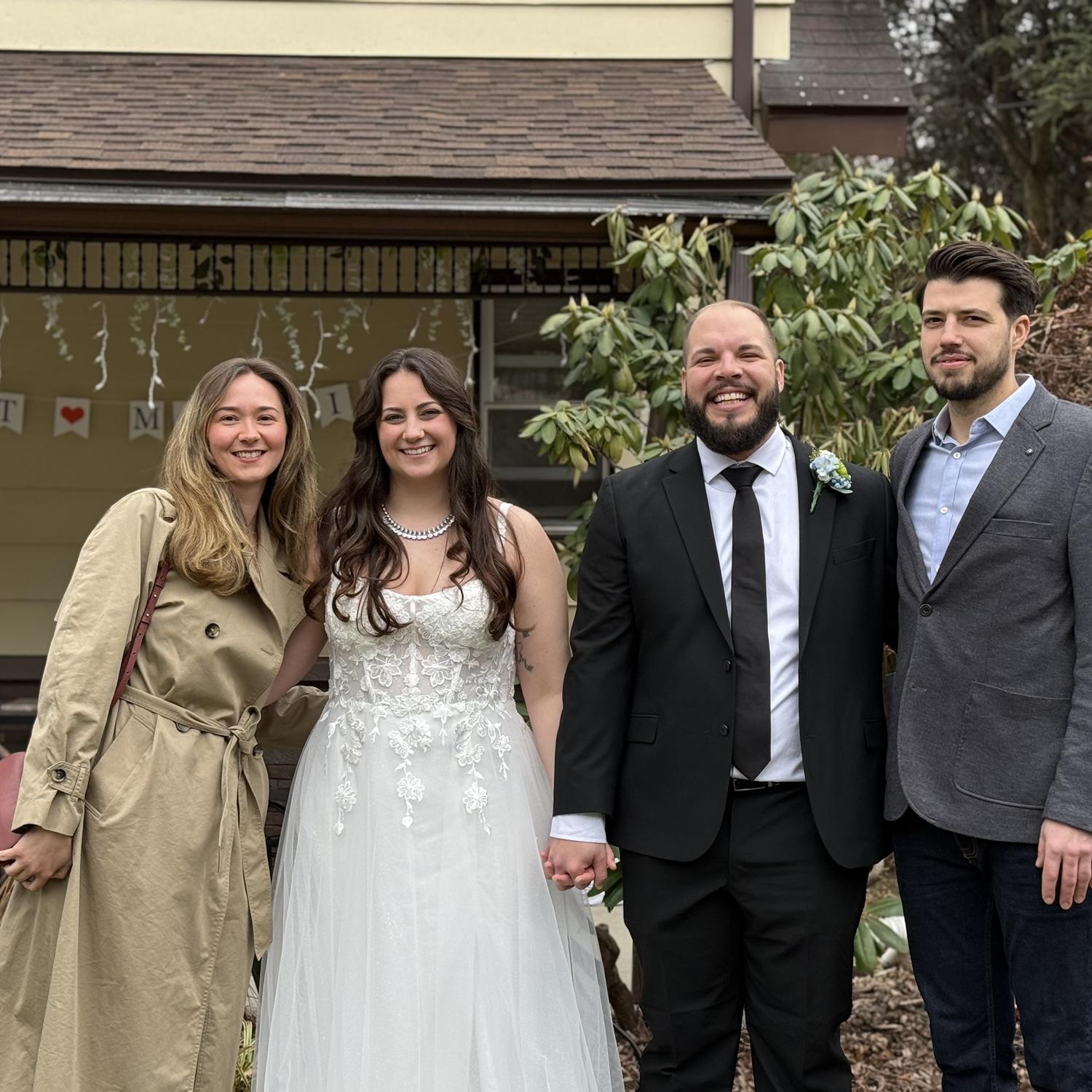 My brother Ben and his wife Michelle