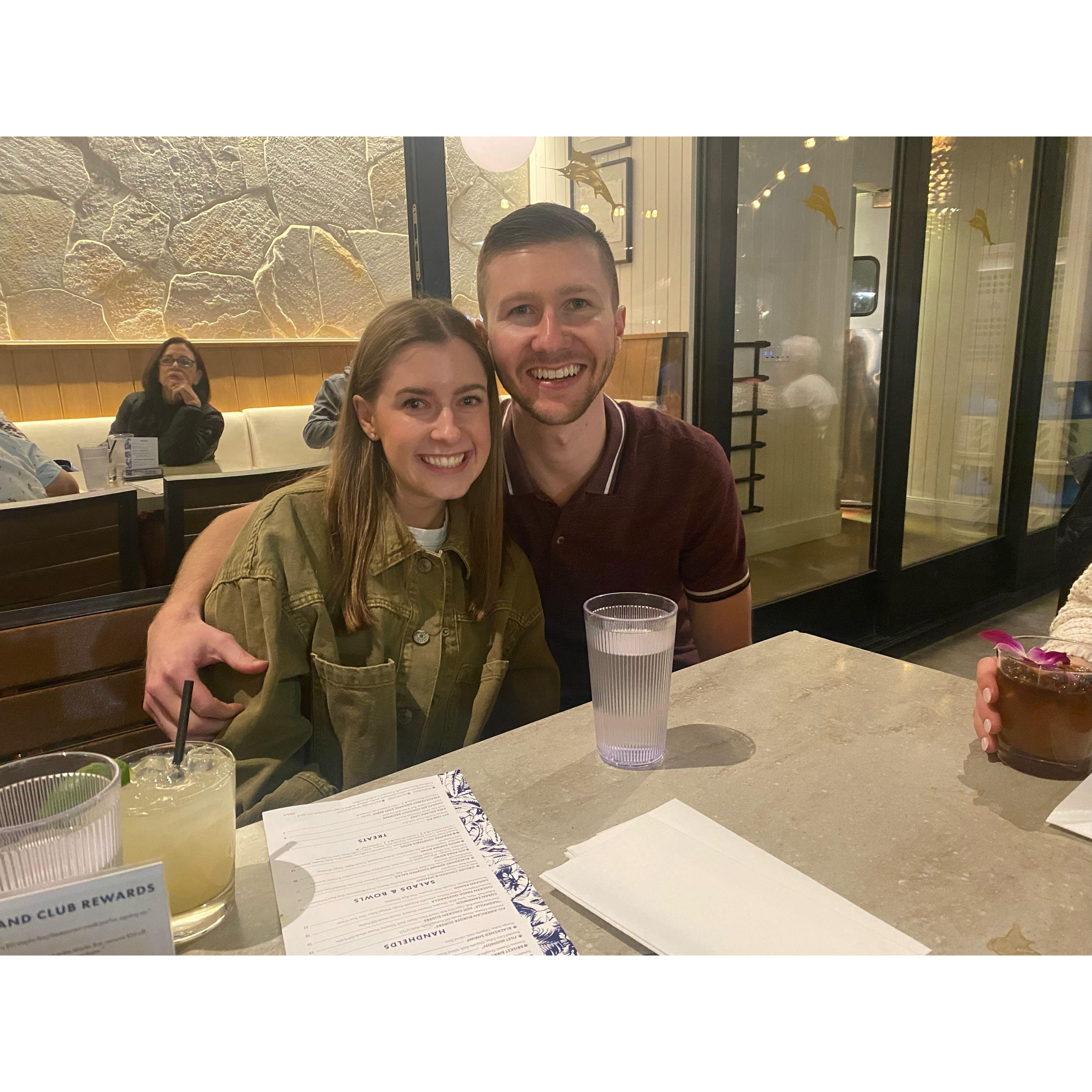 First vacation together to Palm Springs for a family wedding!