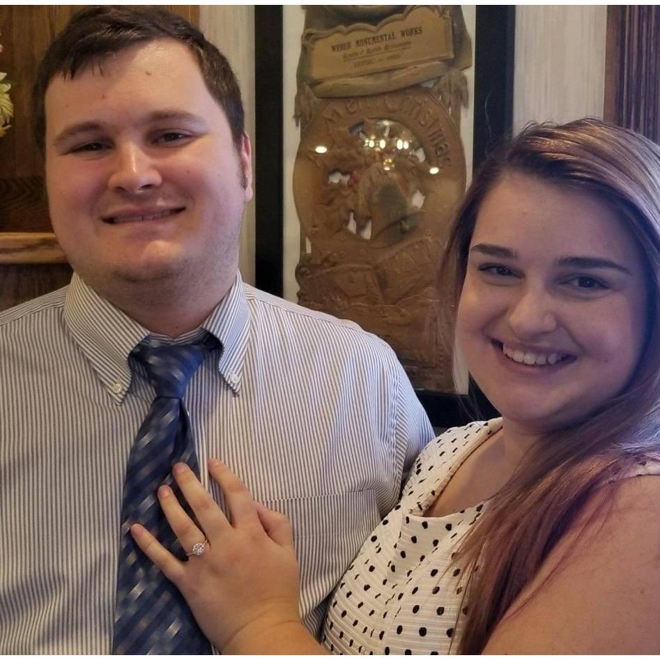 The day we got engaged! 2019.