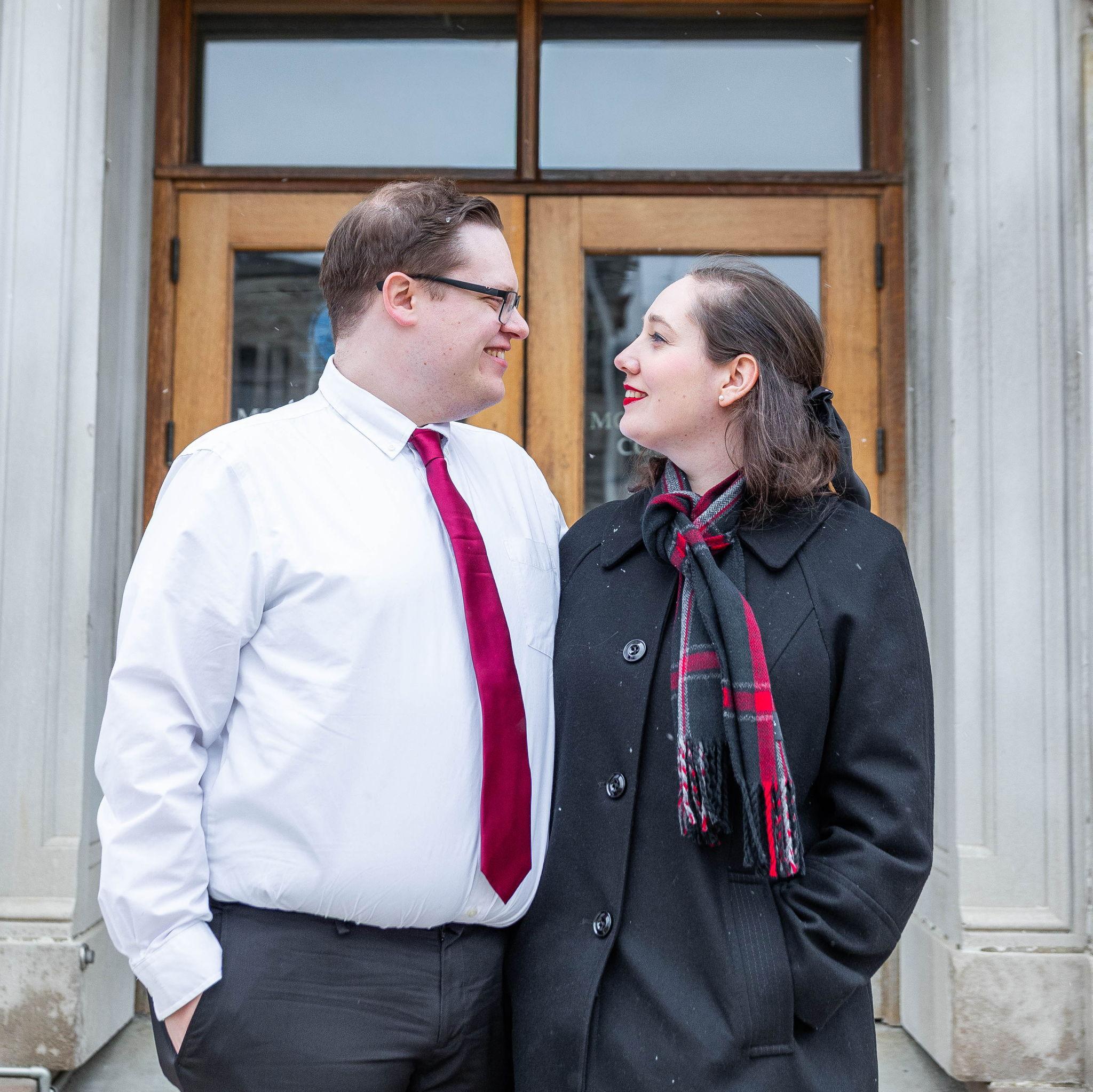 Highlights from our engagement photos in Bloomington, Indiana! Photo credit: Meghan Alyssa Photography.