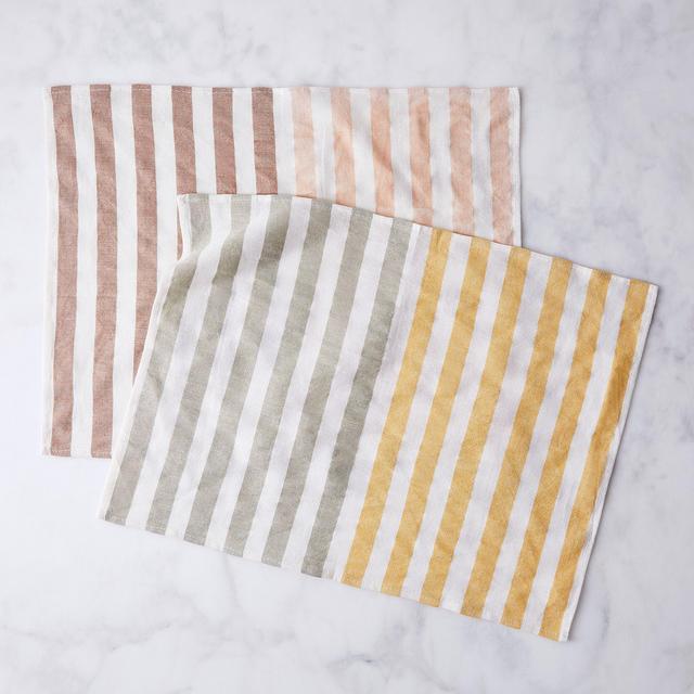 Handwoven Striped Placemats (Set of 4)