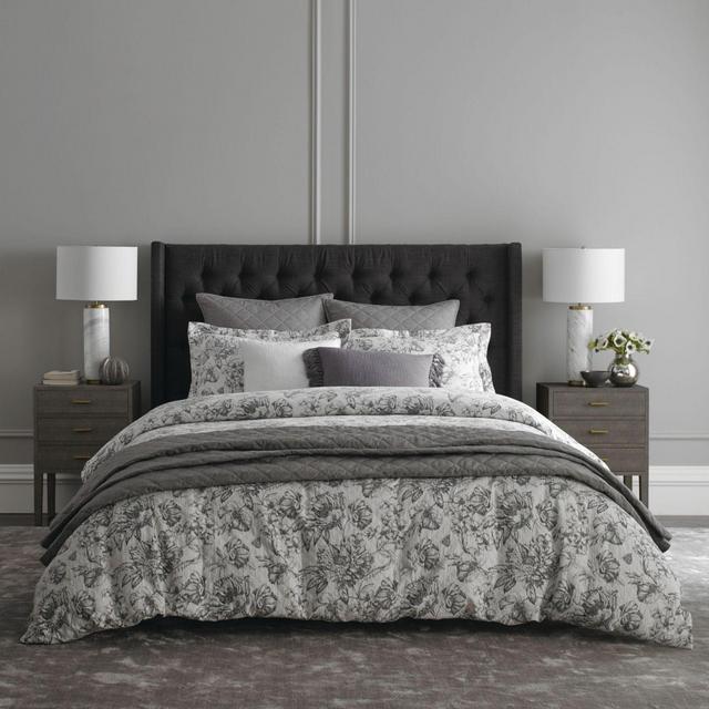 Wamsutta® Kenton 3-Piece King Comforter Set in Grey