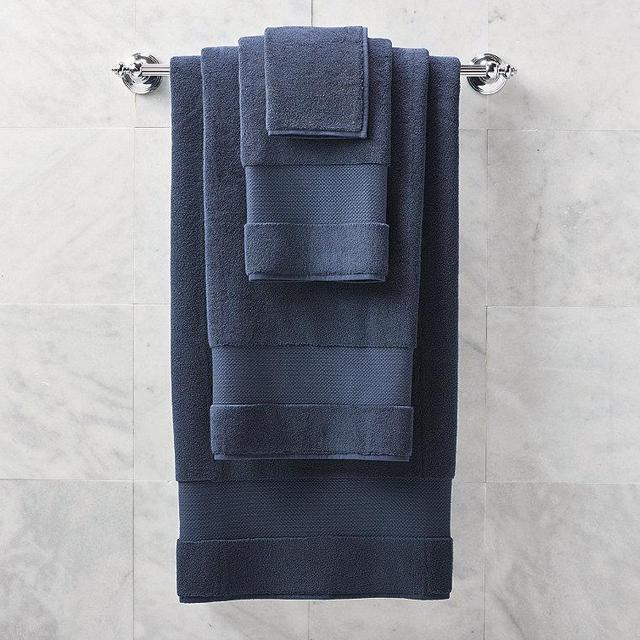 Resort Cotton Bath Towels in Indigo Blue