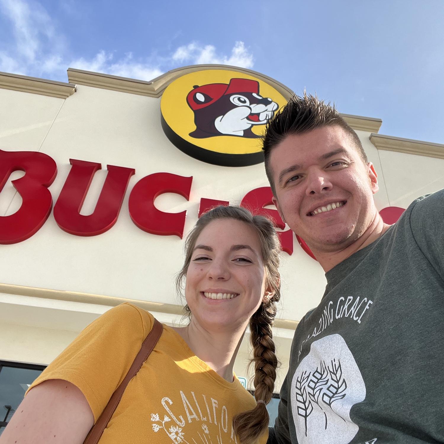 First road trip together! Had to stop at Buc-ee’s of course! May, 2023