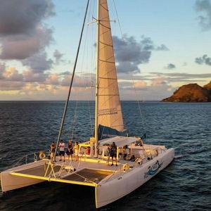 Sunset Sail in St. Lucia