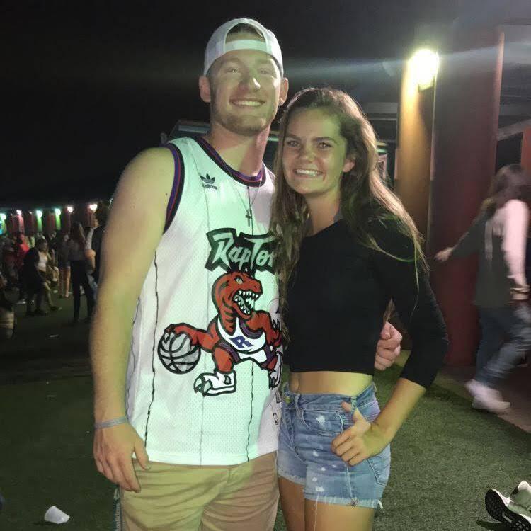 Our first picture ;) We were at the Lil Uzi concert with all our friends.