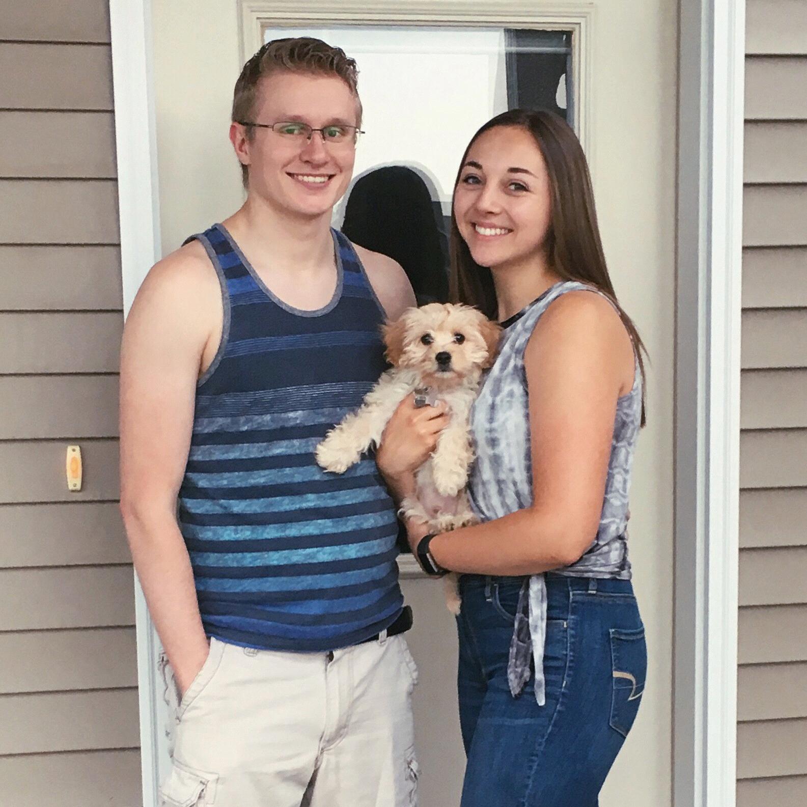 The week we got our fur baby, Remy!
July 2019