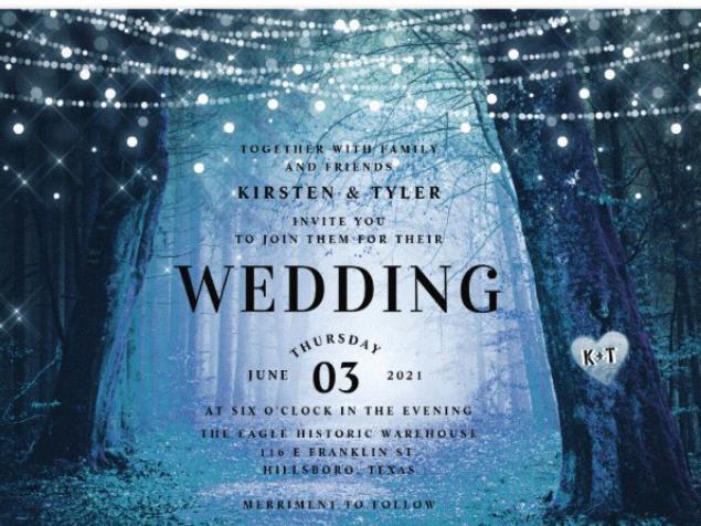 The Wedding Website of Kirsten Kindle and Tyler Gibson