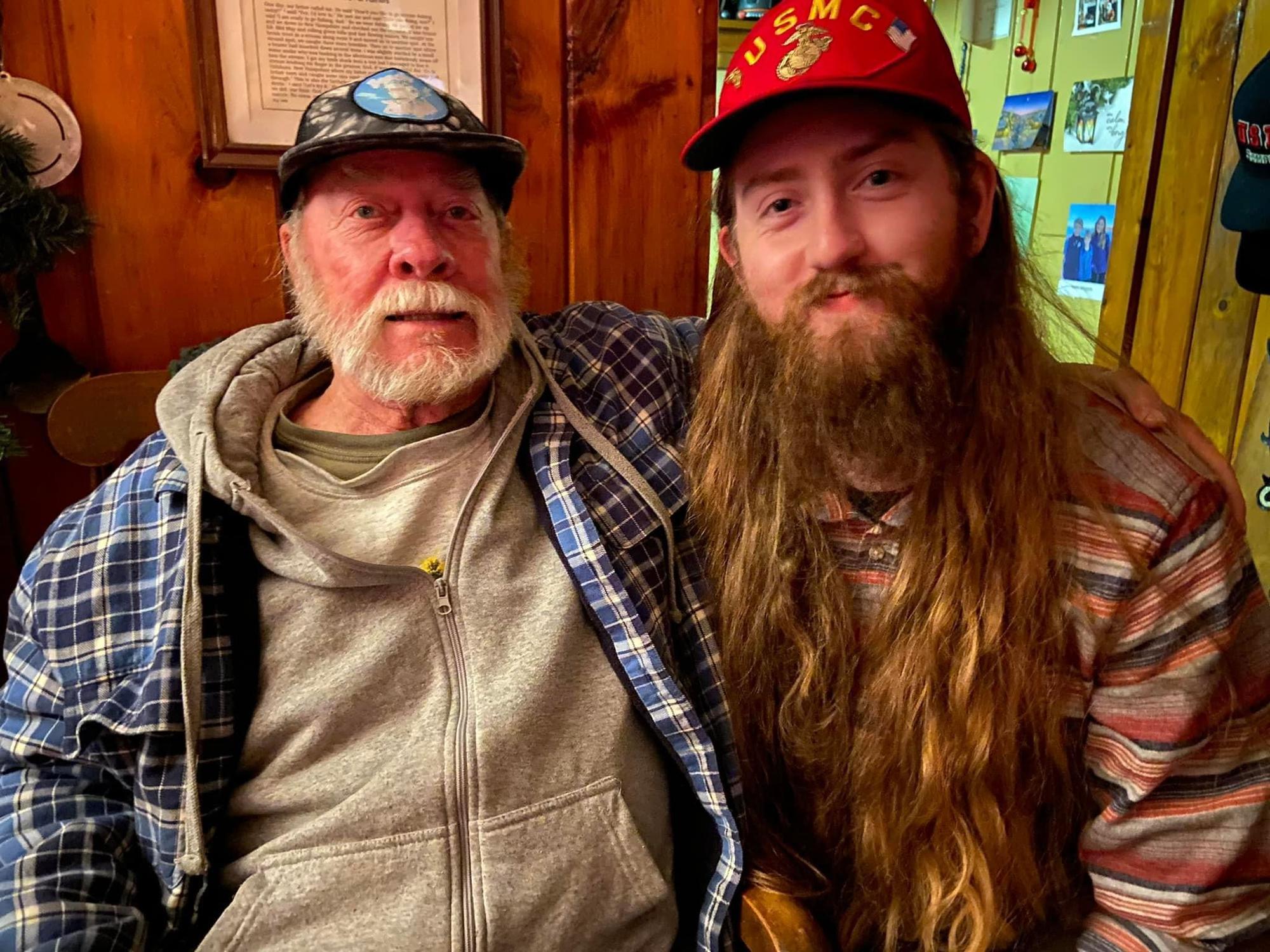 A photo Rebecca took of myself and her Grandfather Ken who I have grown to share a very special relationship with.
