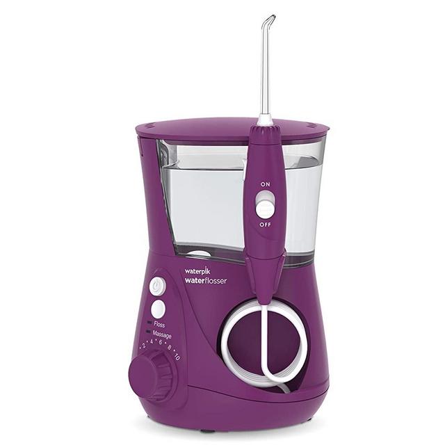 Waterpik WP-665 Water Flosser Electric Dental Countertop Professional Oral Irrigator For Teeth, Aquarius, Orchid
