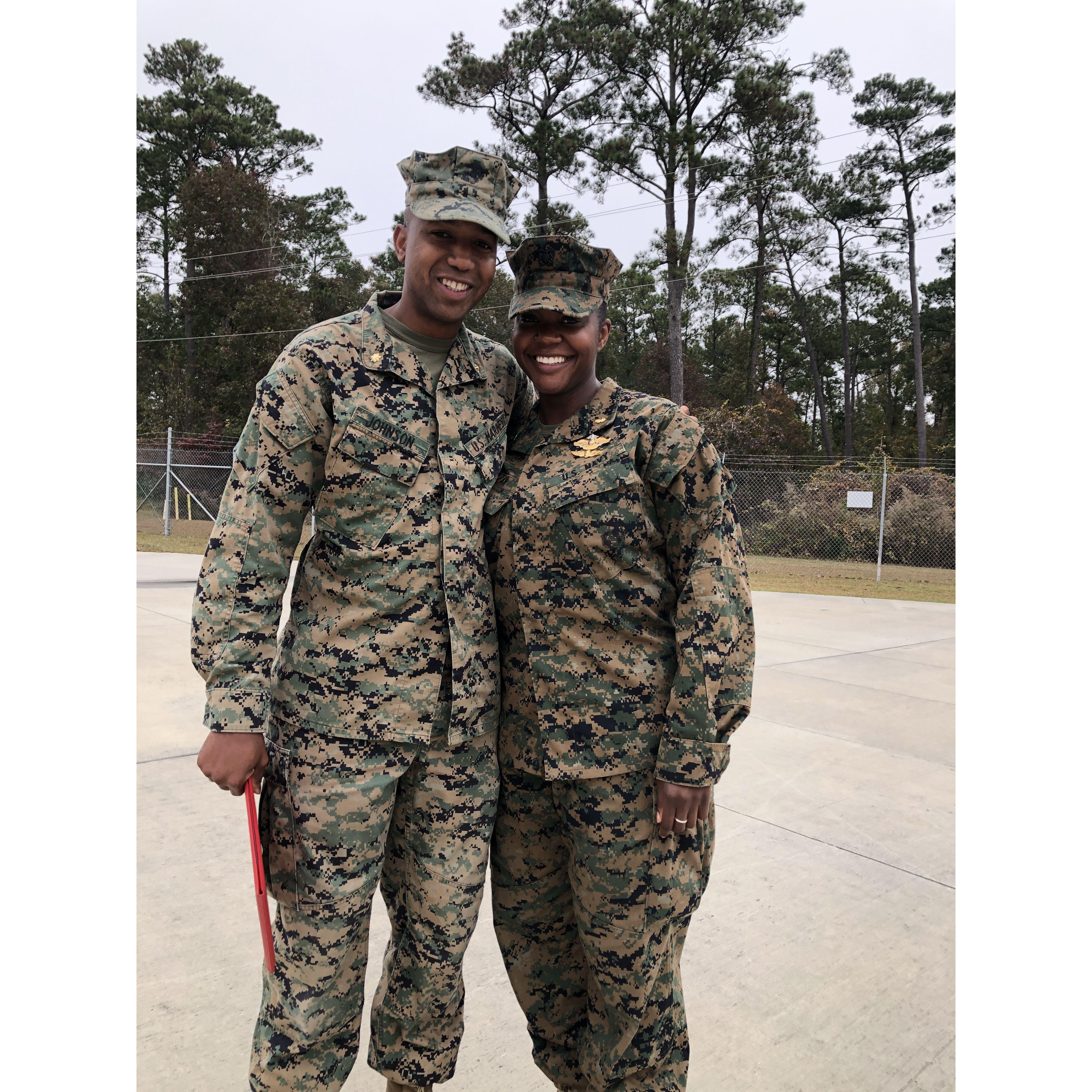 After Michael's promotion to Major in November 2019