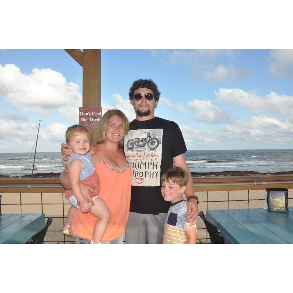 Our first picture of the 4 of us!