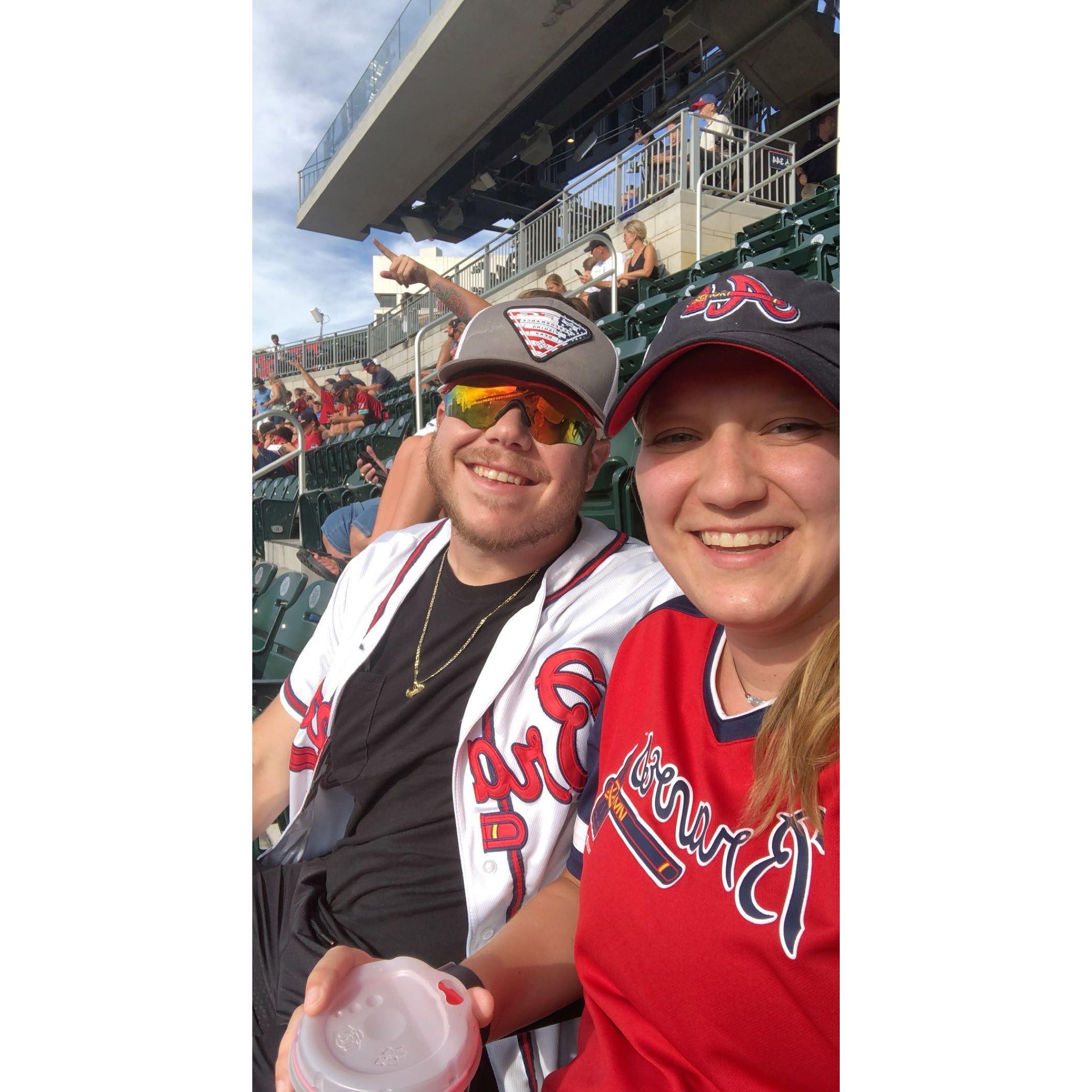 Second Braves game together