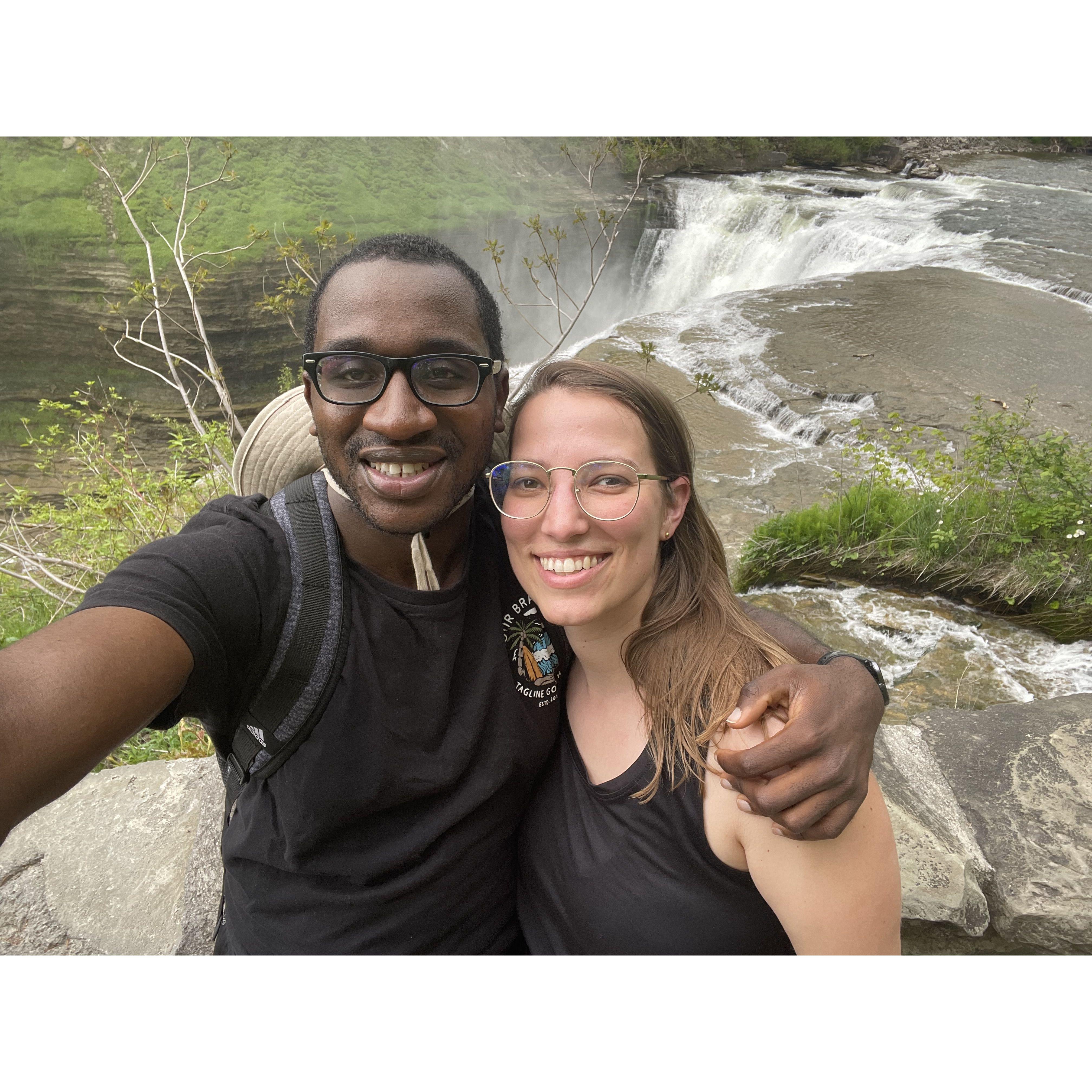 Hiking in Letchworth State Park!