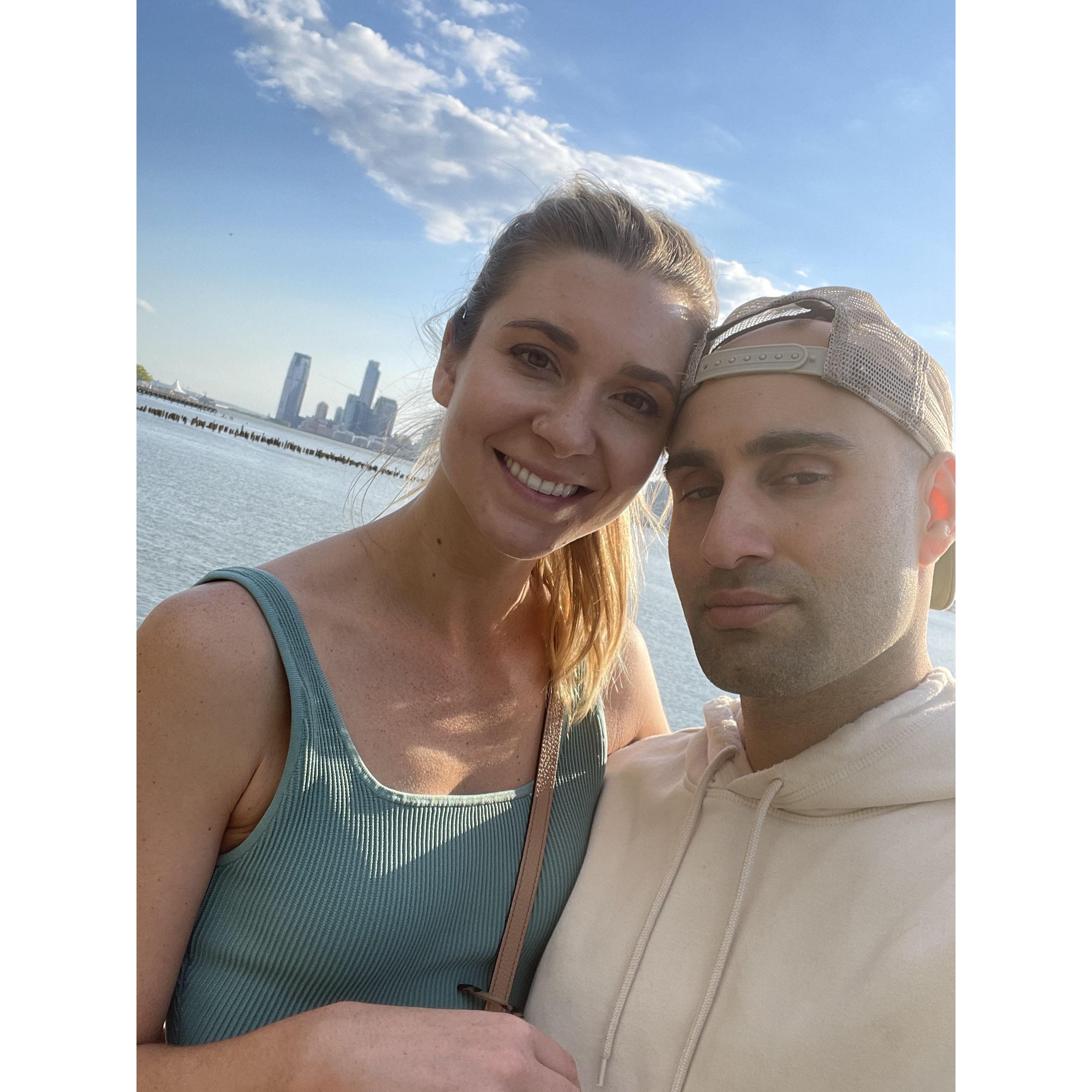 Settling into NYC together