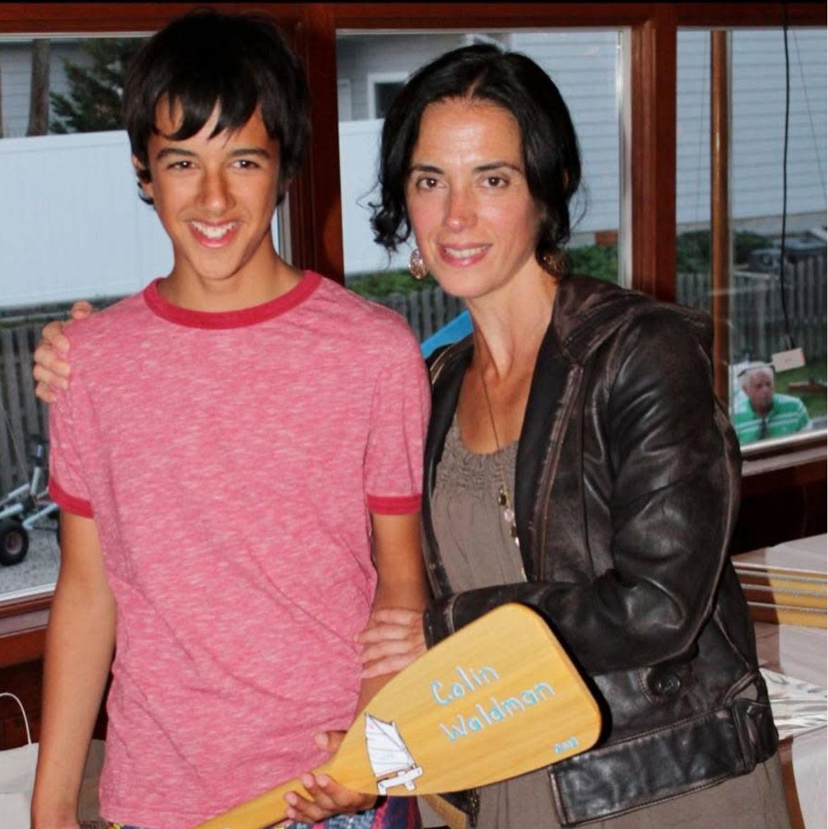 Colin and his mom, Liz