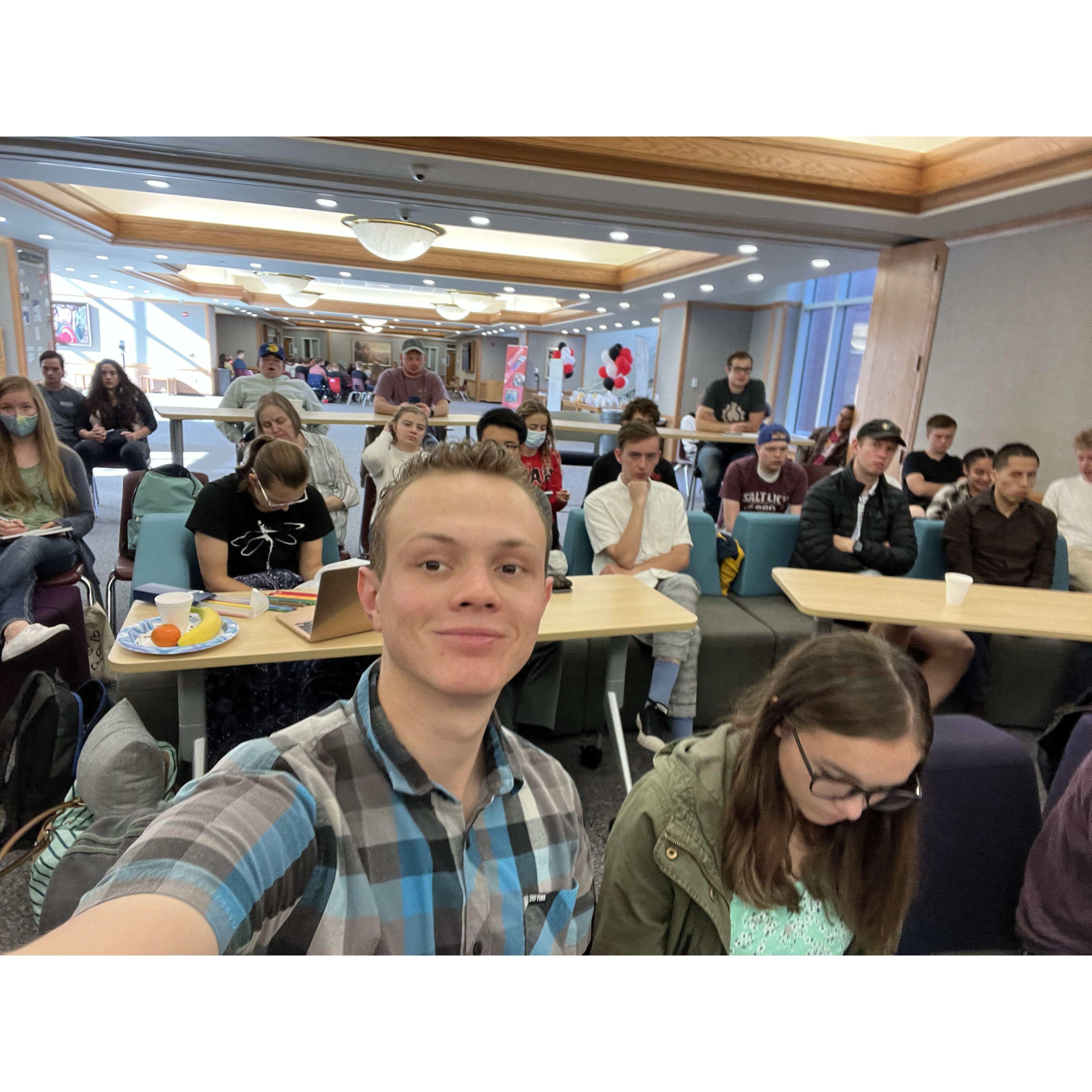 Our first insititute class!