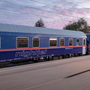Nightjet Train from Venice to/from Vienna