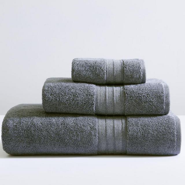 Heathered Charcoal Hydrocotton Quick-Dry Organic Washcloth