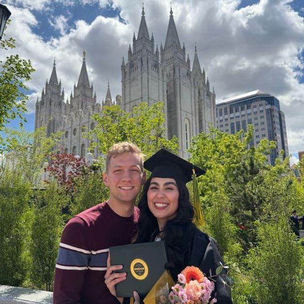 Levi surprised Marcela at her Graduation, 2026