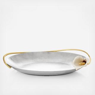 Calla Lily Round Plate