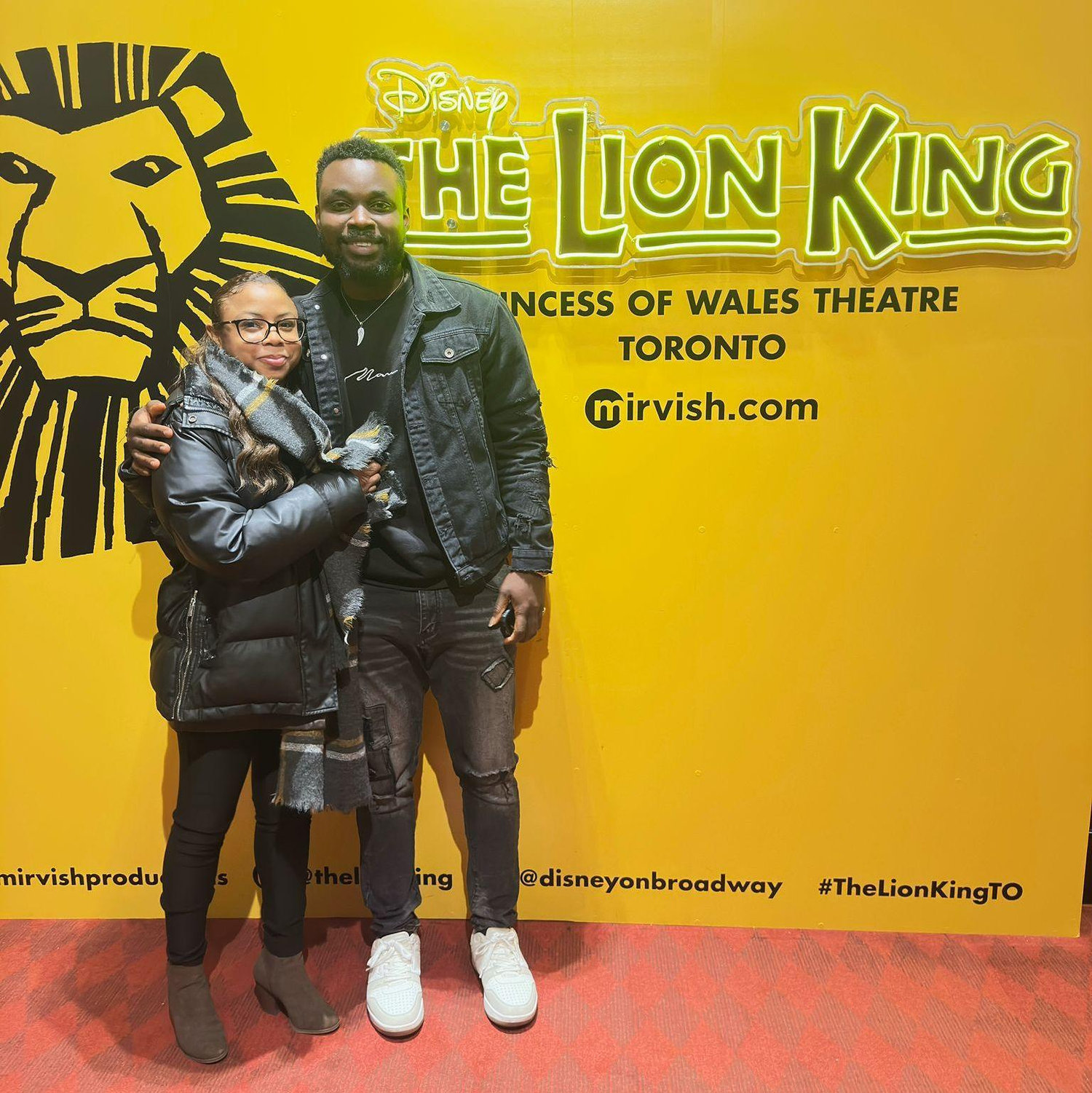 Jemina meets Krystal's Other True Love ...Theatre! ( The Lion King ) in Toronto