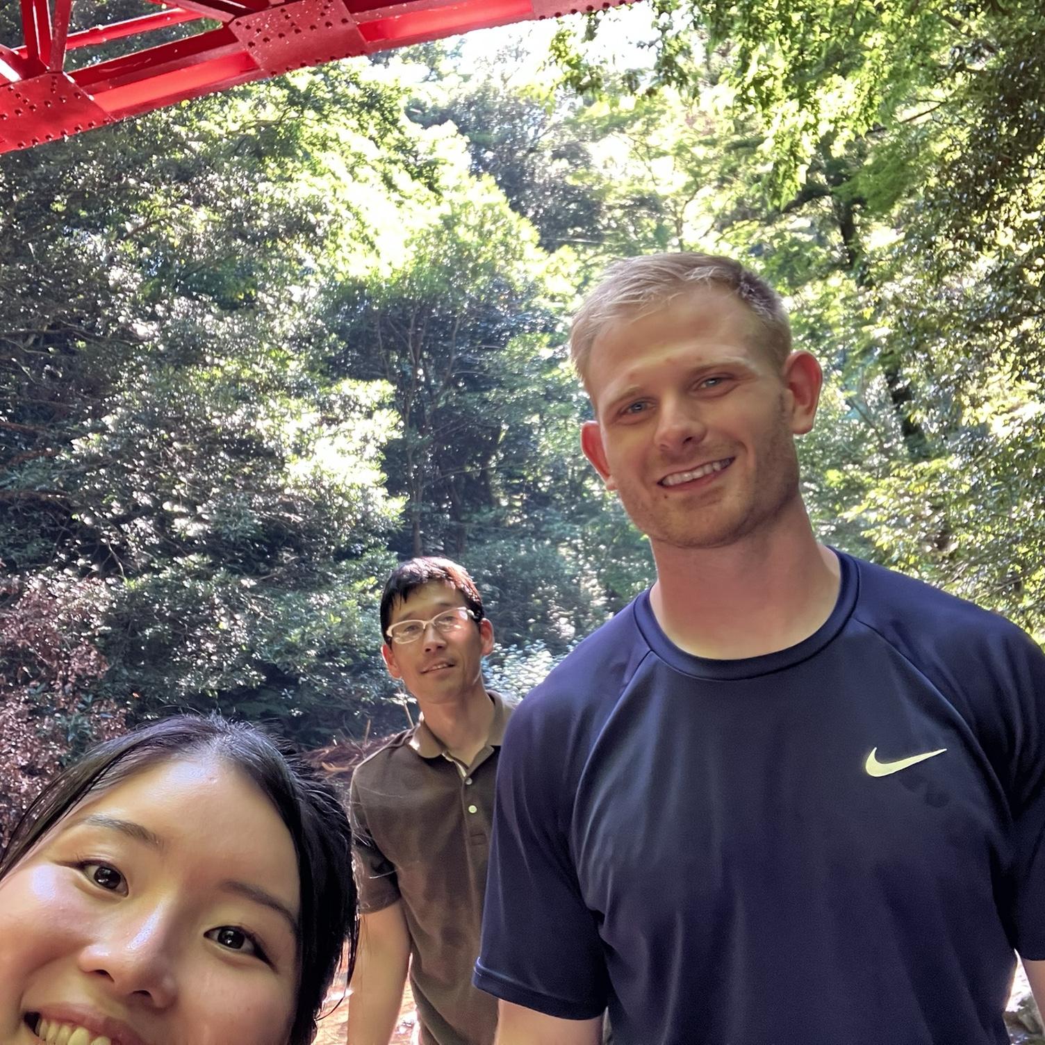 Mai met Frank’s buddy Masa san