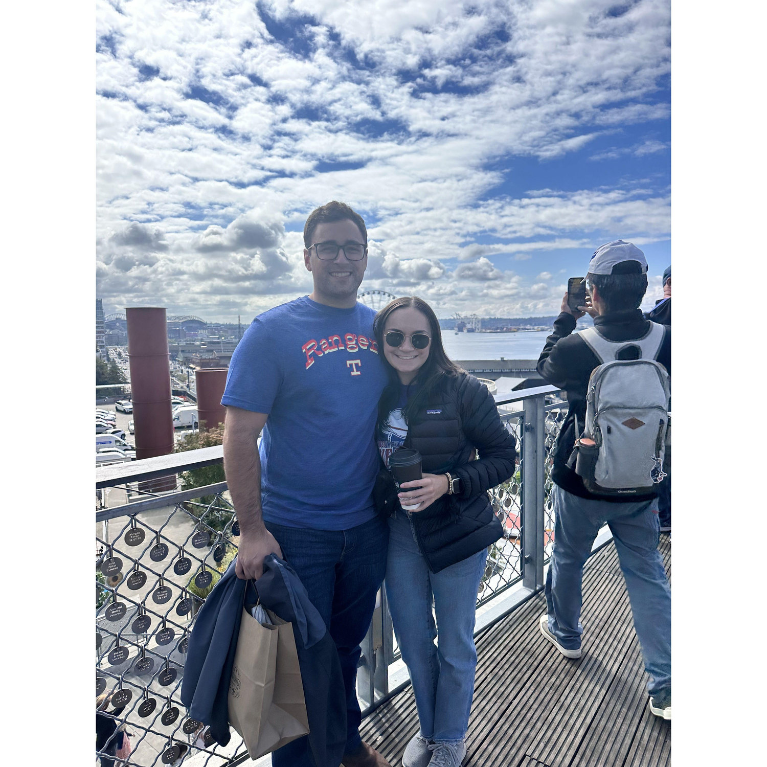 Exploring Washington, little did I know he would be proposing the next day! September 2024
