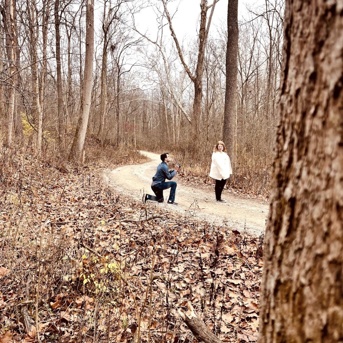 Emma turning around confused after realizing Jonathan wasn’t directly behind her anymore. She thought… “Why am I the only one looking for this bird when I KNOW he cares more about it than I do?!” 😂