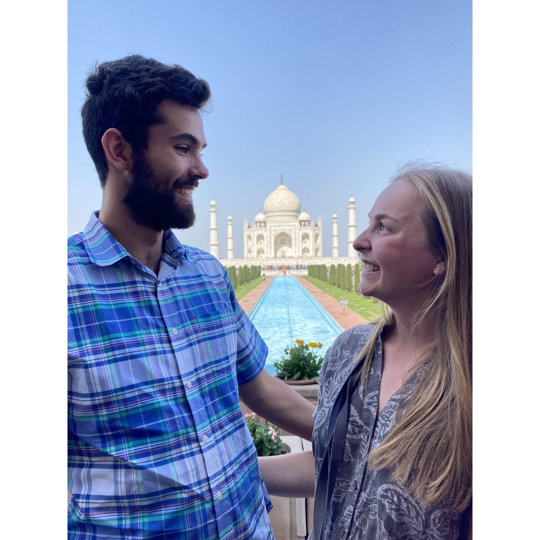 Touring the Taj Mahal in Agra, India