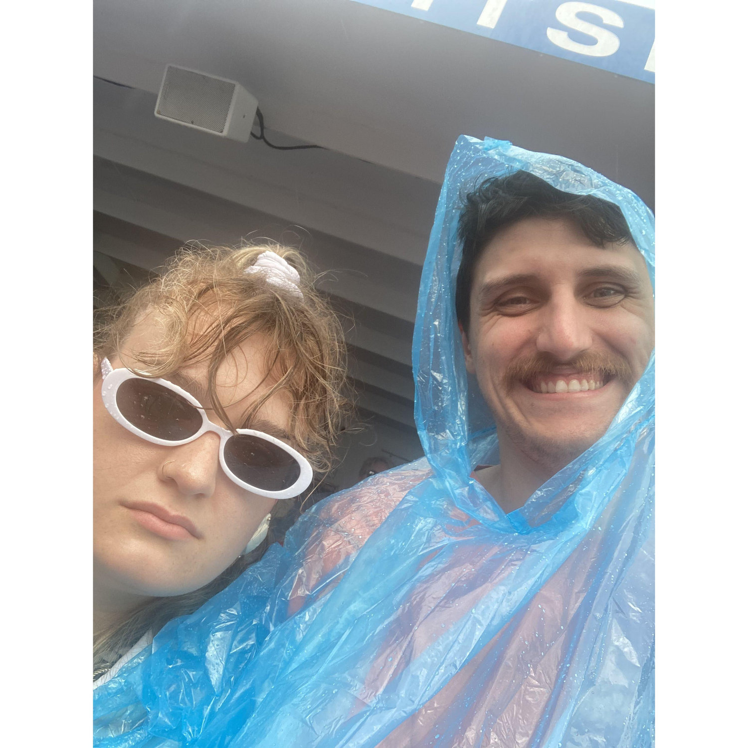 Doing an architectural boat tour in Chicago is usually one of Sophia's favorite things to do...except when it rains