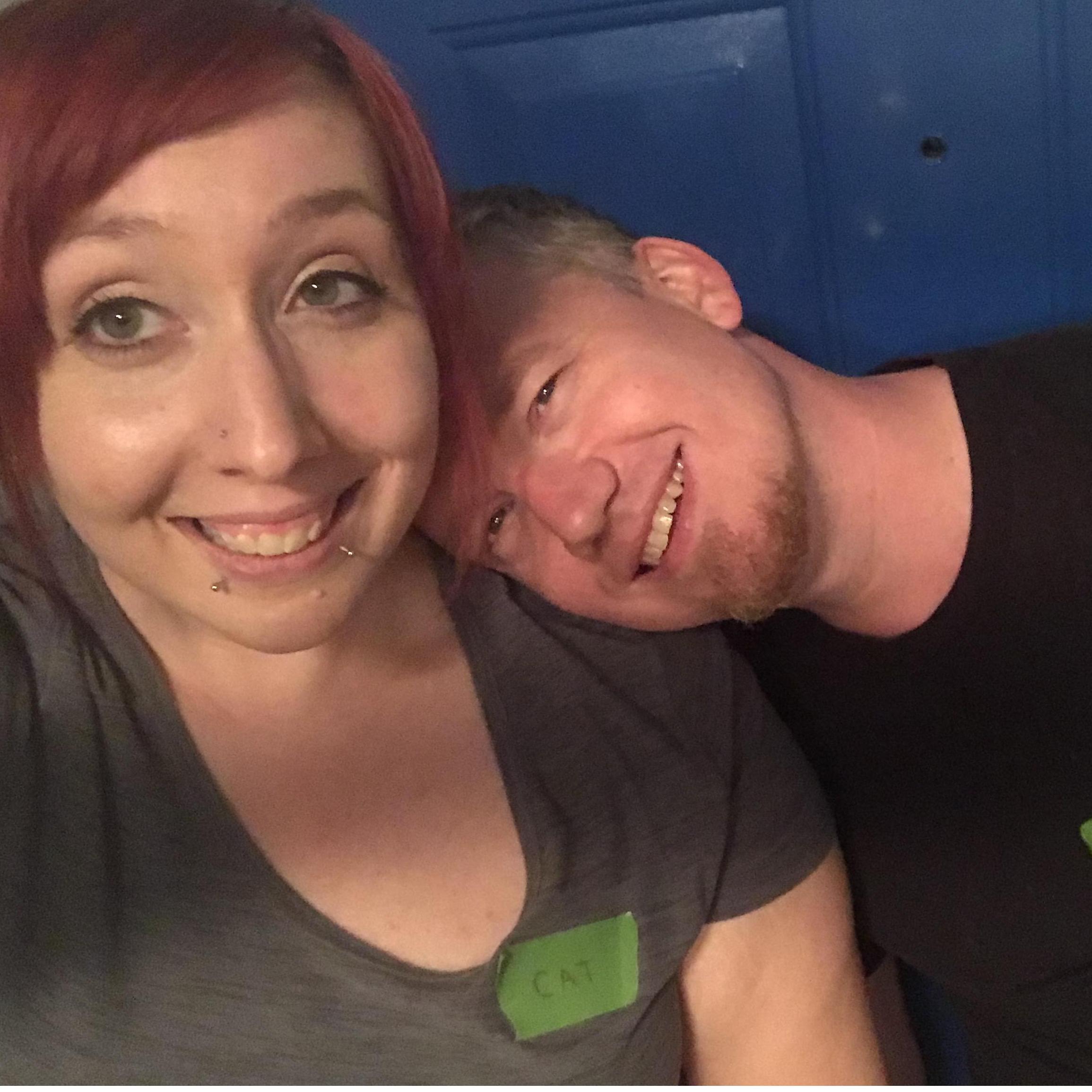 After a long day of volunteering for our first episode of Restaurant Impossible | 2019