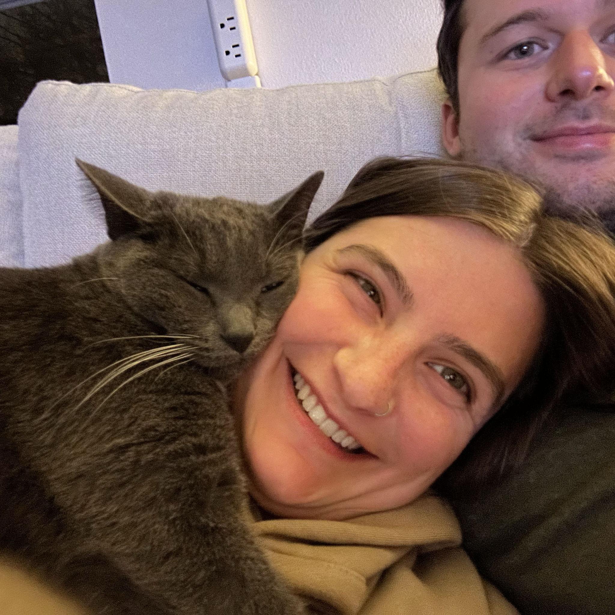 November 2025: Lots of cuddles mixed in with wedding planning!