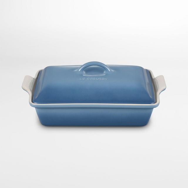 Le Creuset ® 4-Qt. Heritage Chambray Covered Rectangular Casserole