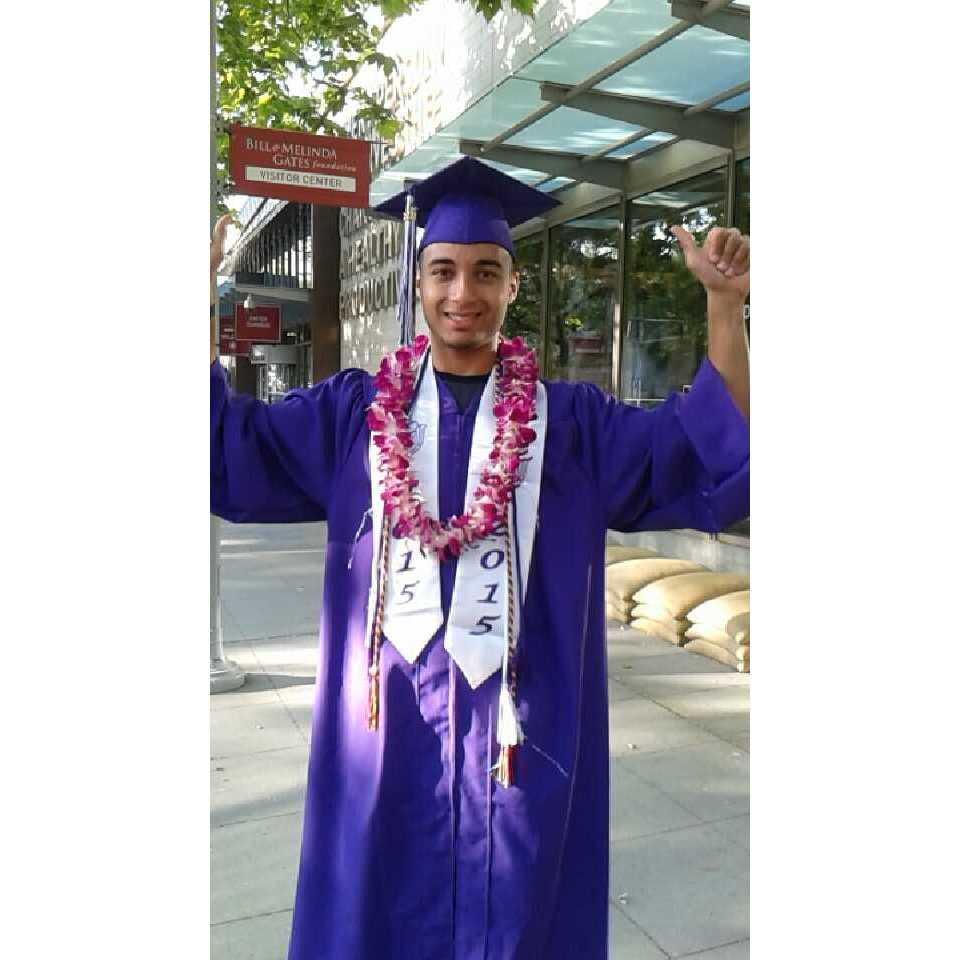 Daelen's HS graduation, 2015