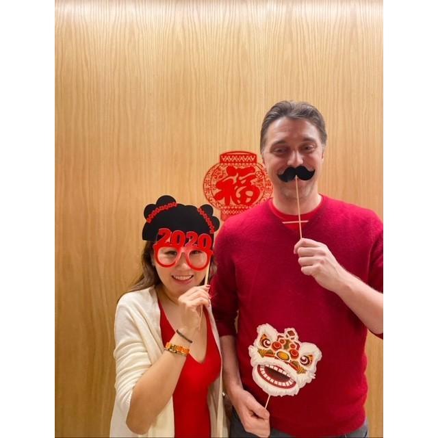 Our first Chinese New Year celebration.