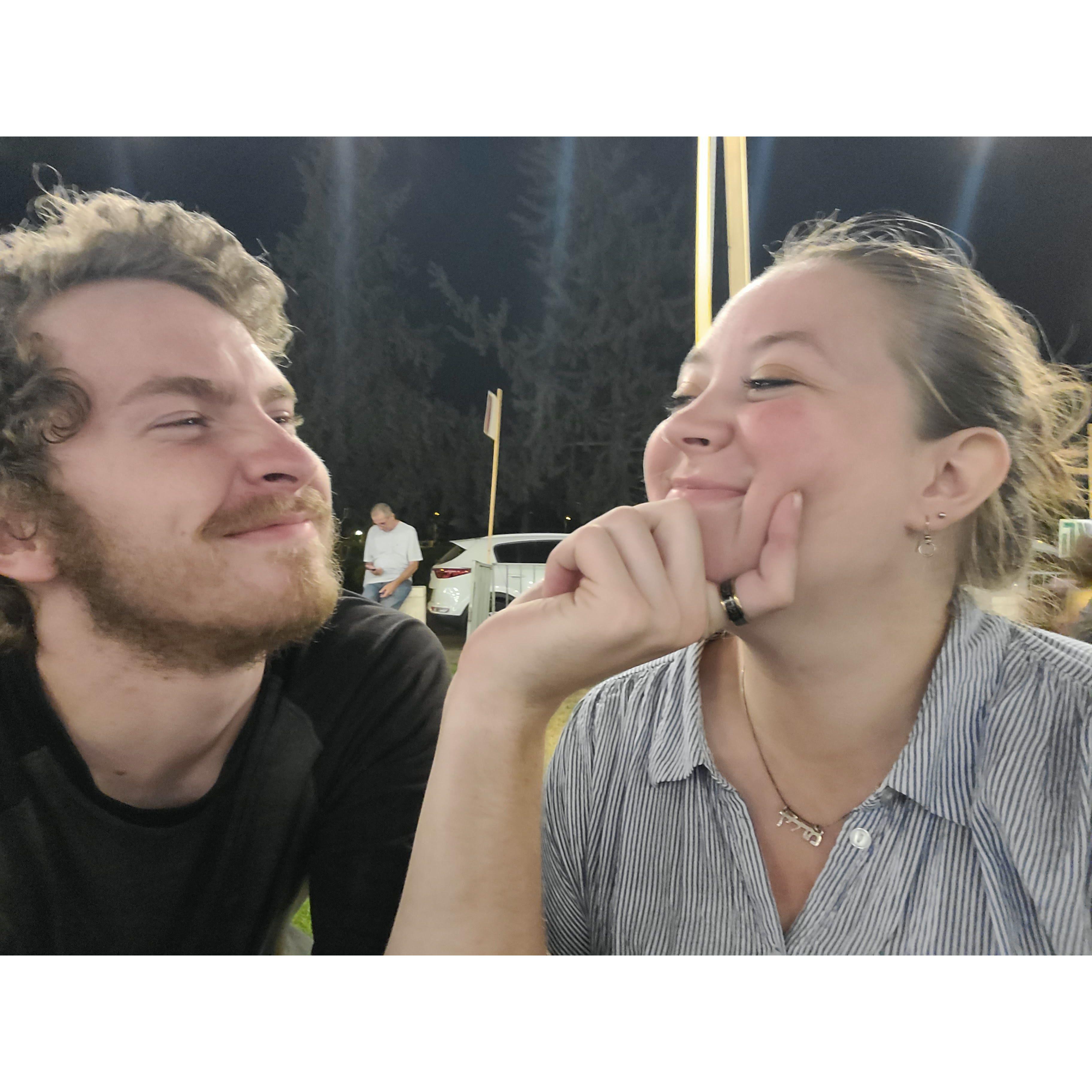 A date in Jerusalem, I just love this picture!