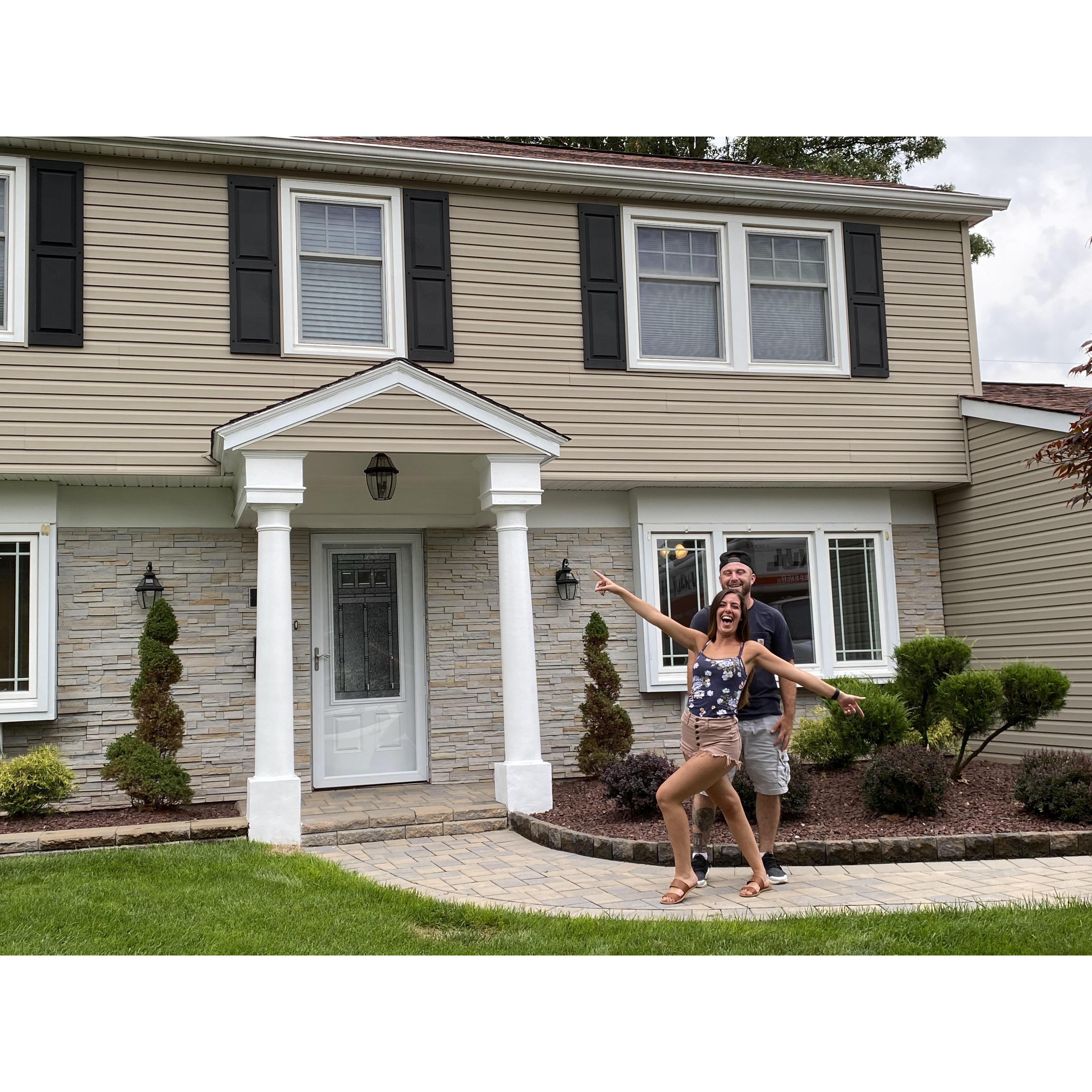Our biggest accomplishment! We closed on our first home. August 2020