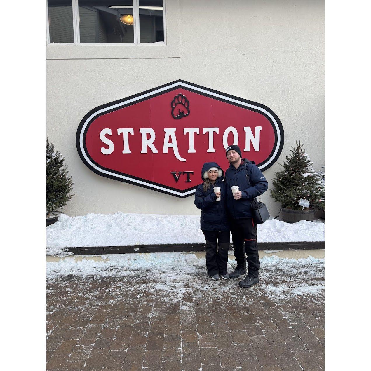 Snow tubing in Stratton, VT- January 2025