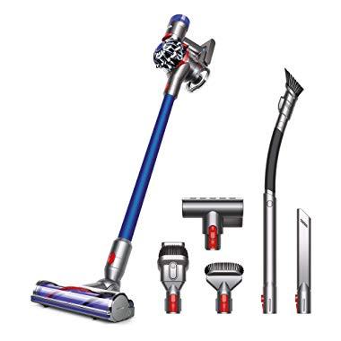 Dyson V7 Animal Pro+ Cordless Vacuum Cleaner - Extra Tools for Homes with Pets, HEPA Filter, Rechargeable, Lightweight, Powerful Suction, Blue