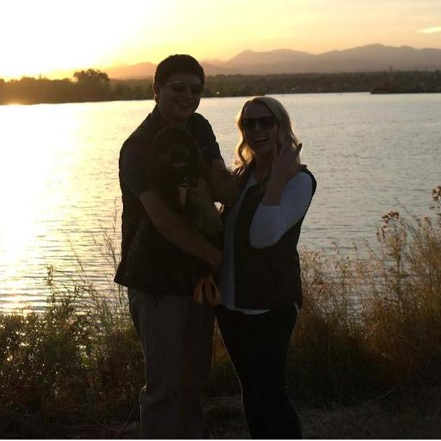 The day we got engaged! 9/24/2021