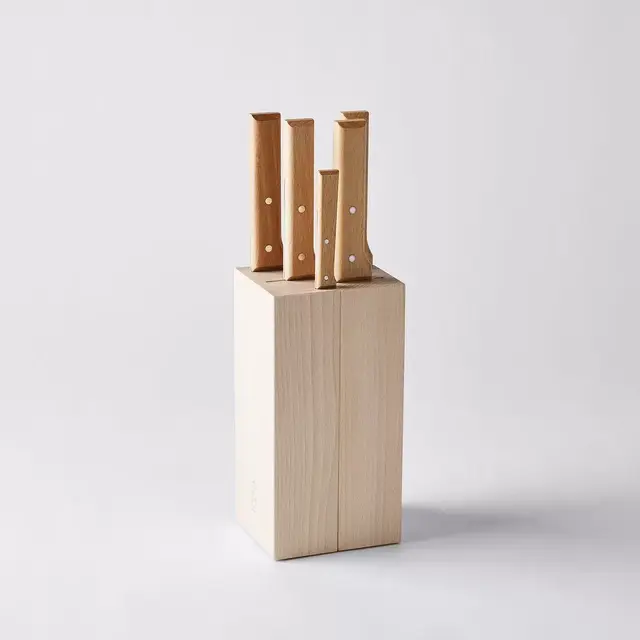 Opinel Parallèle Knife Block Set