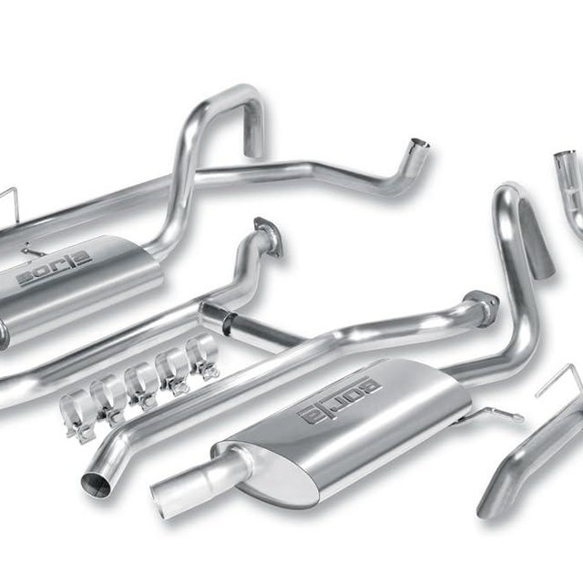 BORLA 140360 Cat-Back Performance Exhaust System for 2003-2011 Ford Crown Victoria 4.6L V8 Automatic Transmission.