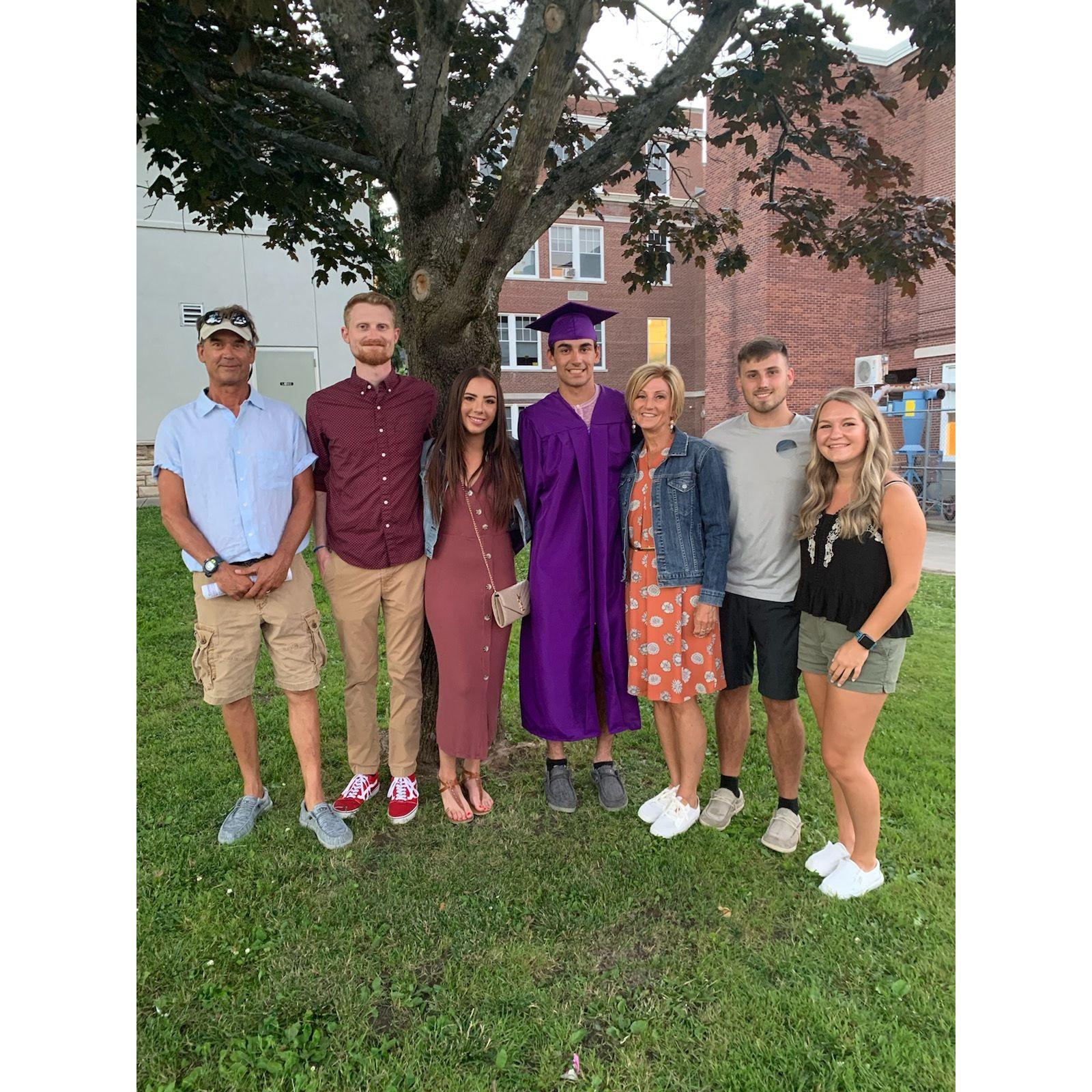 Trip to New York for Brodie's graduation and Casey's dad's retirement party, June 2022