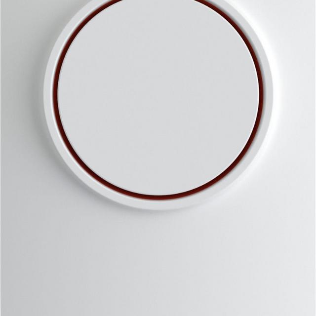 SimpliSafe - Wireless Auxiliary Siren - White