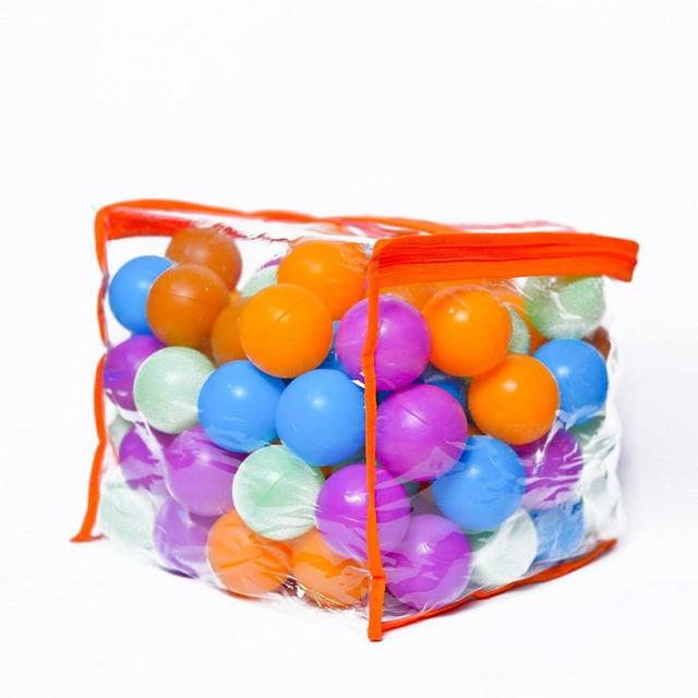 Be Happy Paw Ball Pit Balls 100 - BPA Free, Crush Proof, Dog Playground Plastic Balls for Ball Pit - Pit Balls for Dogs