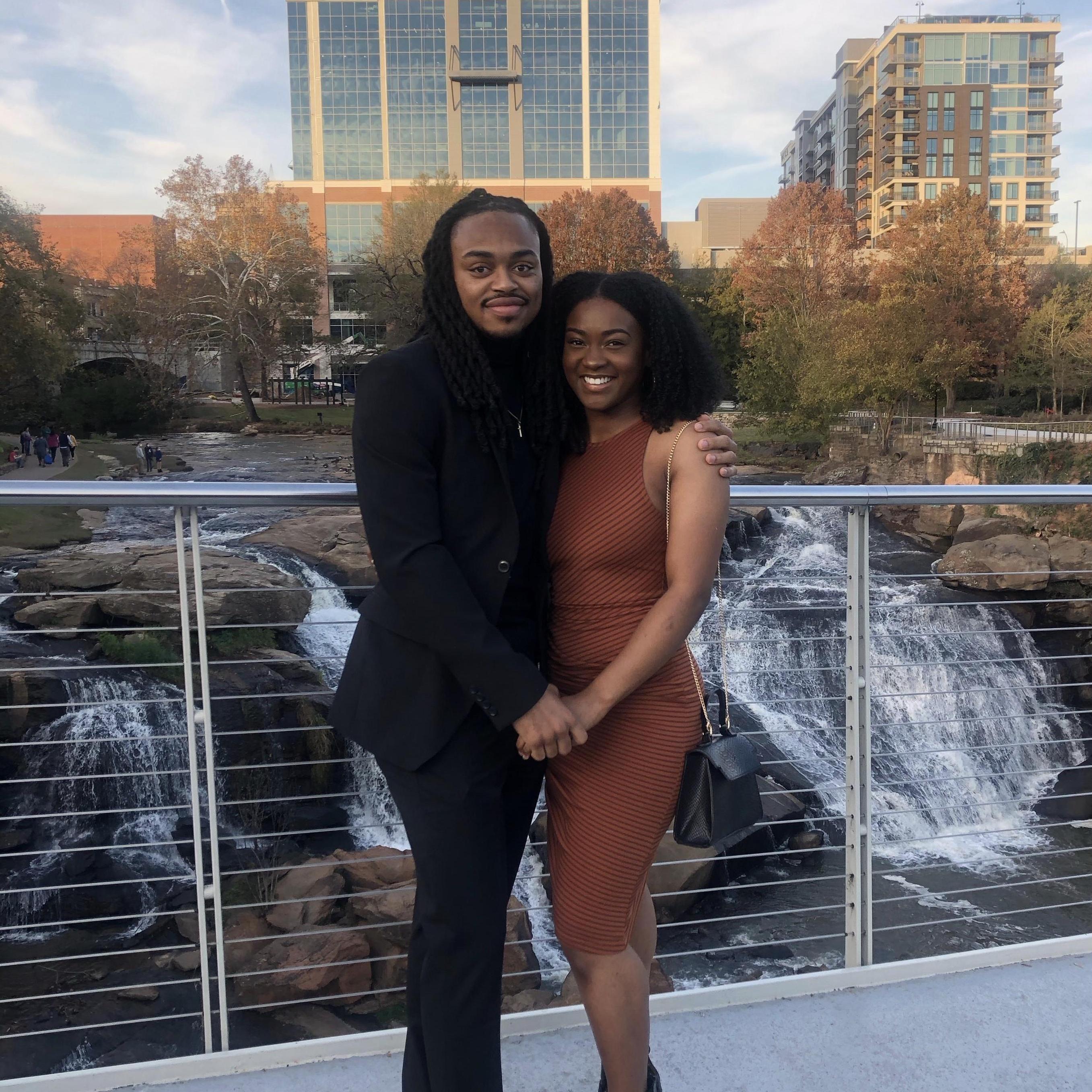Last photo we took as boyfriend and girlfriend!