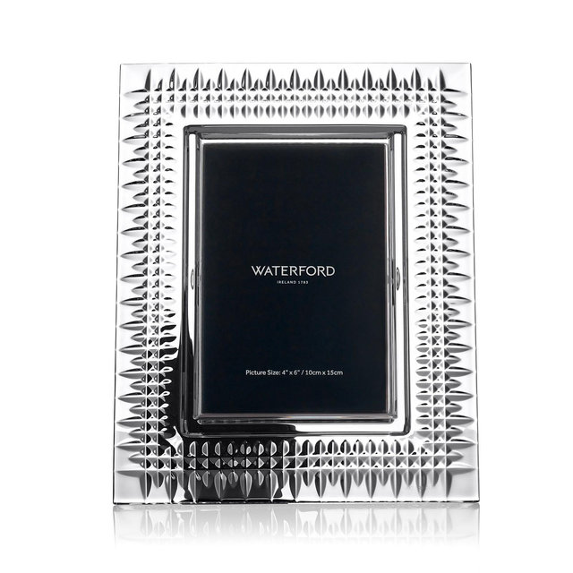 Waterford Lismore Diamond Picture Frame, 4x6"