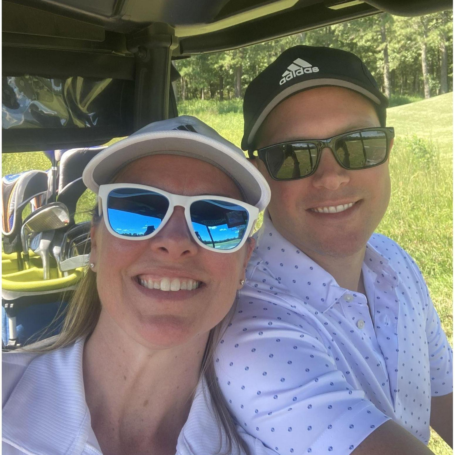 First time golfing 18 holes together